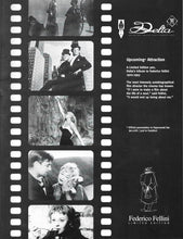 Load image into Gallery viewer, Delta Federico Fellini LE Fountain Pen (2001) Black & Ivory