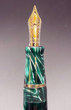Load image into Gallery viewer, Visconti Kaleido Voyager Forest Green Fountain Pen