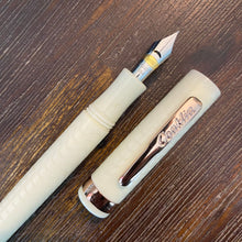 Load image into Gallery viewer, Conklin Glider Chased Ivory Fountain Pen
