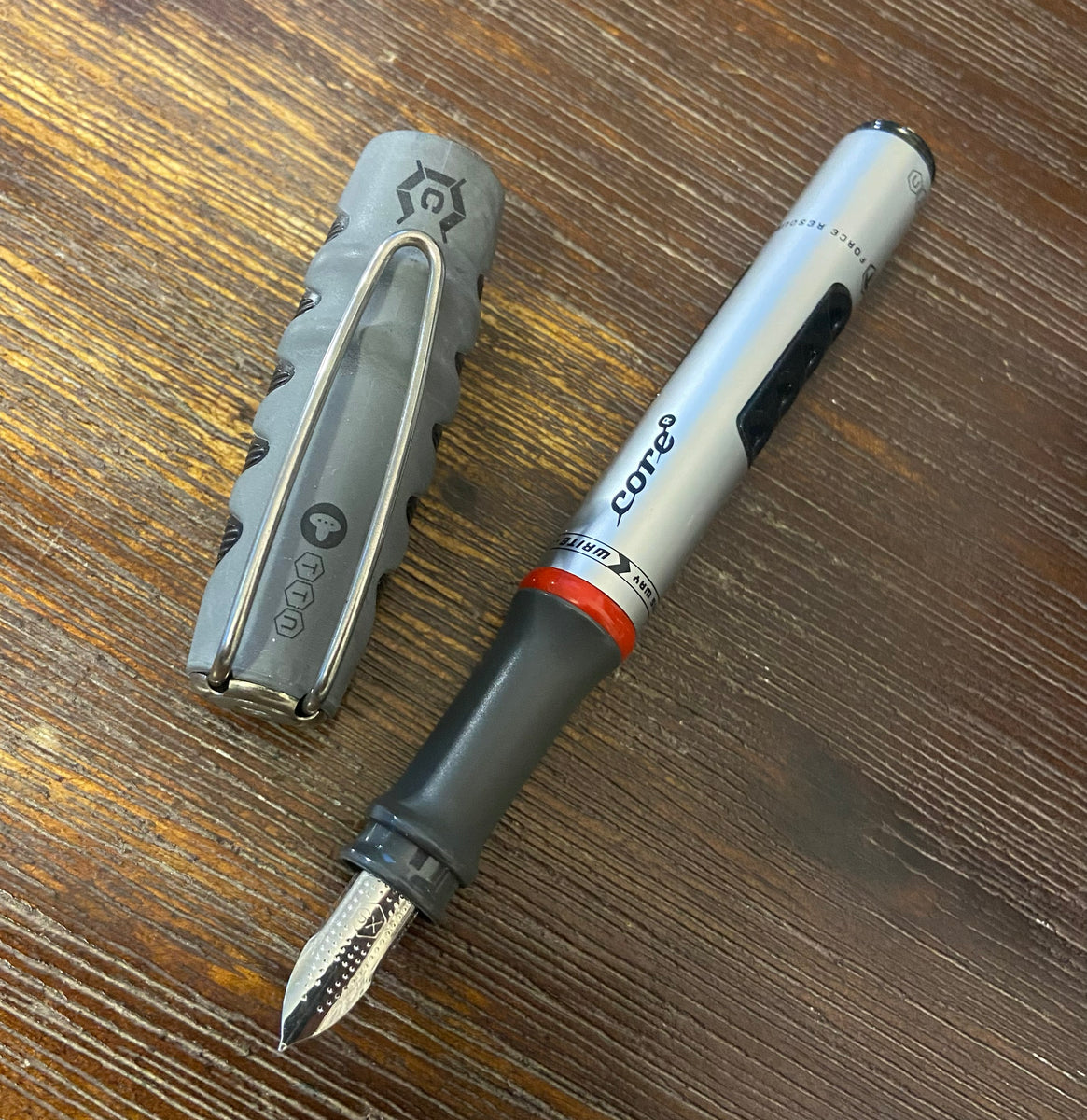 筆記具 rotring Core RARE ROTRING CORE VINTAGE BALL POINT PEN IN BLACK/BLUE