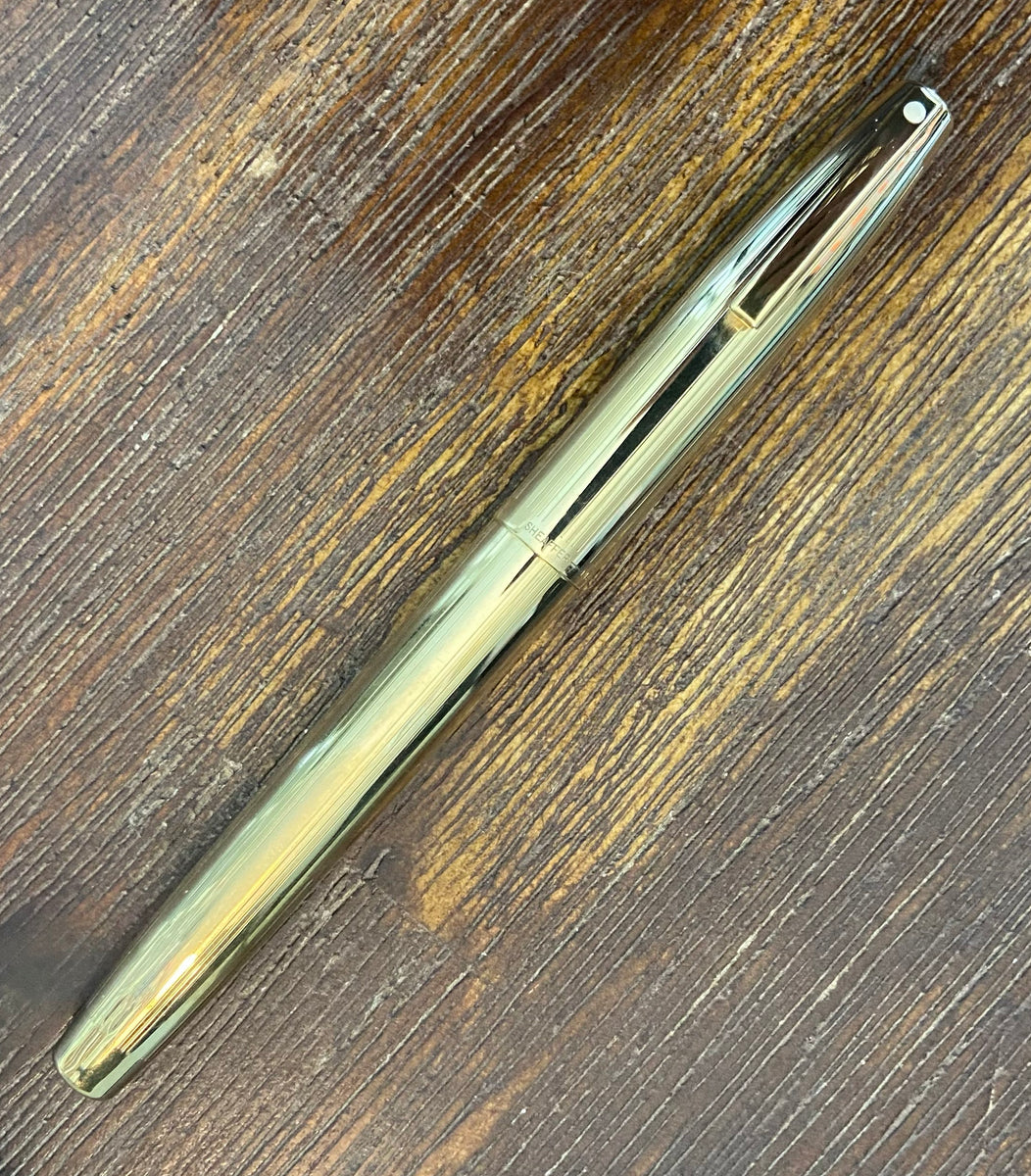 Sheaffer Imperial triumph 797 gold plated fountain pen, 1970's