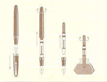 Load image into Gallery viewer, Conway Stewart Model 58 Autumn Limited Edition Fountain Pen