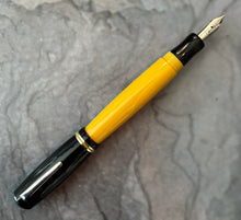 Load image into Gallery viewer, Delta 366 Vintage Edition Amber Fountain Pen