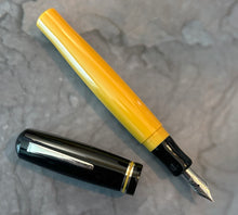Load image into Gallery viewer, Delta 366 Vintage Edition Amber Fountain Pen