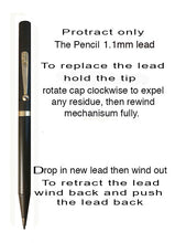 Load image into Gallery viewer, Waterman Hard Rubber Pencil