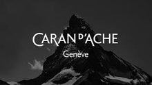 Load image into Gallery viewer, Caran d'ache Ecridor XS retro Silver Plated Rhodium Coated Fountain Pen