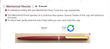 Load image into Gallery viewer, Diplomat set, Ballpoint & Pencil Red