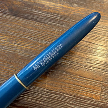 Load image into Gallery viewer, Sheaffer Craftsman, Blue Lever-fill