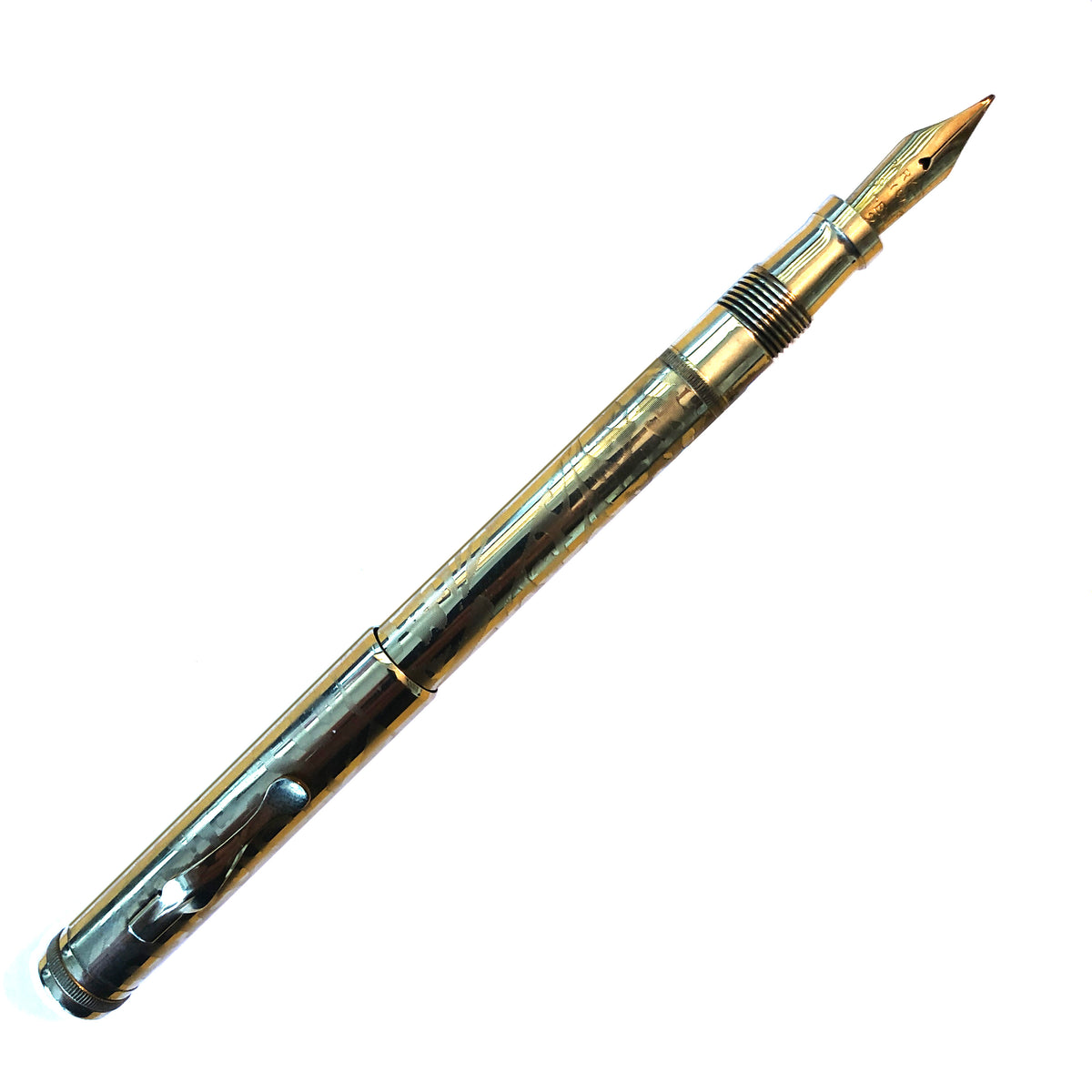 Parker 【ジャンク】PARKER/パーカ lucky curve ビンテージ 万年筆 