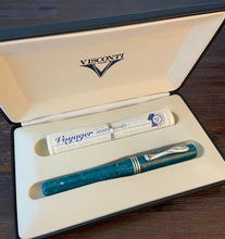 Load image into Gallery viewer, Visconti Celluloid Anniversary Voyager VAC Fill Fountain Pen LE