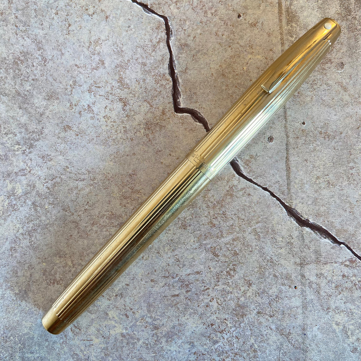 Sheaffer Imperial triumph 797 gold plated fountain pen, 1970's