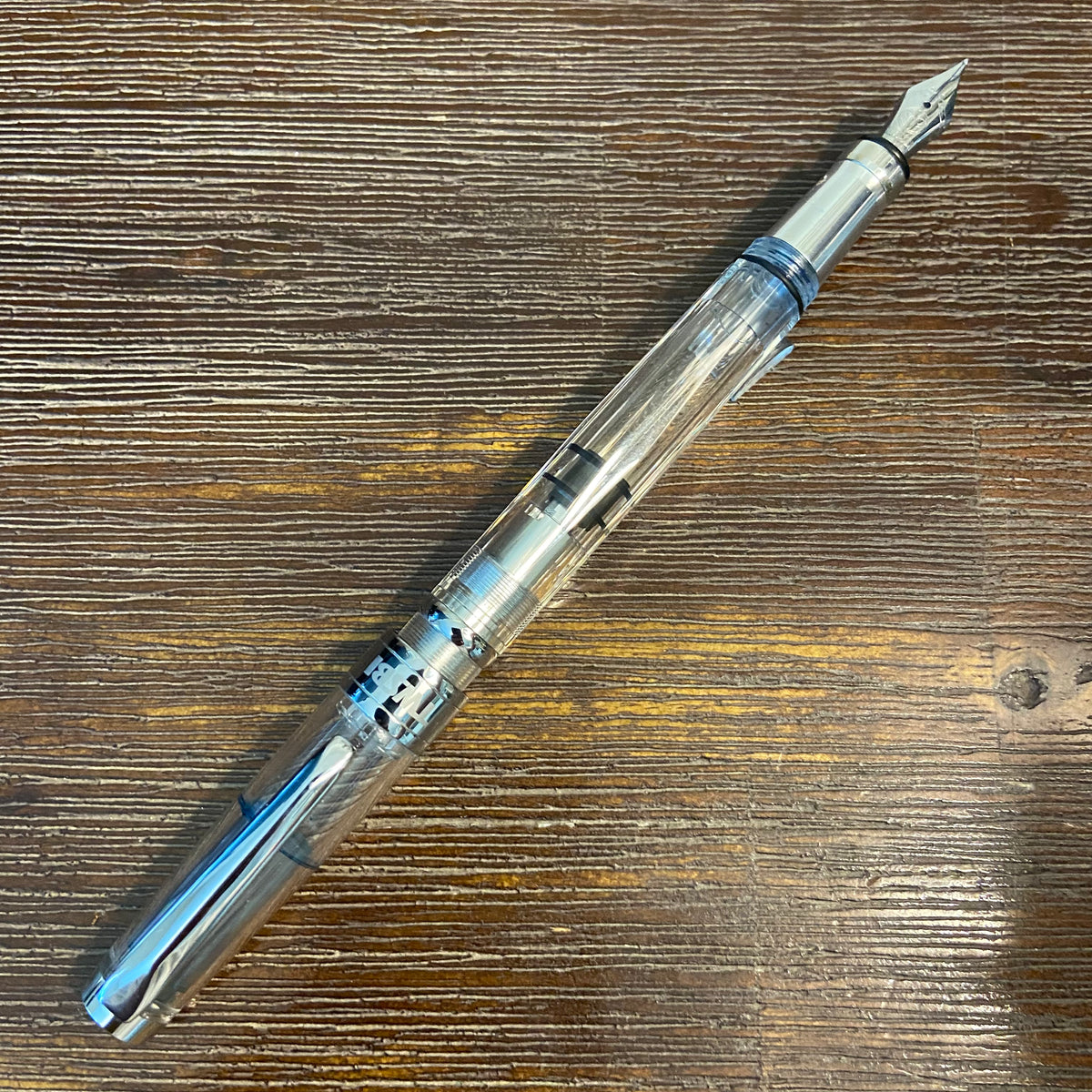 TWSBI Diamond 580 Al Fountain Pen Resin Metal Transparent M7444260