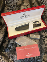 Load image into Gallery viewer, Caran d'ache Ecridor XS retro Silver Plated Rhodium Coated Fountain Pen