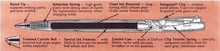Load image into Gallery viewer, Sheaffer Imperial, G/P Fluted, Thin lined pattern