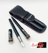 Load image into Gallery viewer, Montblanc Heritage Collection, Rouge et Noire Sp. Ed. Fountain Pen, Ballpoint , Pen holder &amp; Ink