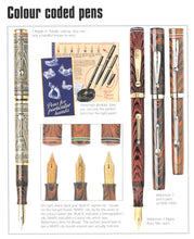 Load image into Gallery viewer, Waterman's No.7  Colourband Red Ripple Fountain Pen (Canada) - "Red"