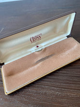 Load image into Gallery viewer, Cross, single, leather single pen box, 1990's