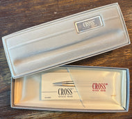 Cross single, Selectip Rollerball, Pen box, Grey # 2105, 1990's