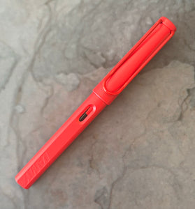 Lamy Safari, Red with Red clip