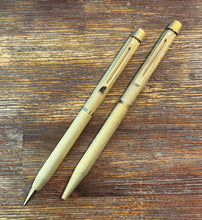 Load image into Gallery viewer, Sheaffer Targa Ballpoint &amp; Pencil set lamé finish