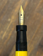 Load image into Gallery viewer, Parker Lady Duofold Ringtop Fountain Pen (late 1920s) - Mandarin Yellow, Triple Cap Band