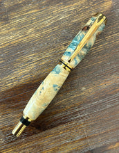 Load image into Gallery viewer, Handcrafted Wooden Pen, Blue