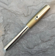 Load image into Gallery viewer, Faber-Castell Loom Metallic fountain pen, olive green