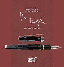 Load image into Gallery viewer, Montblanc Franz Kafka, Writers Limited Edition