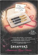 Sheaffer's - To my wonderful man