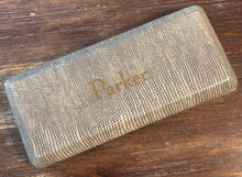 Load image into Gallery viewer, Parker 51 double, hard case, leather, Pen Box. 1940's