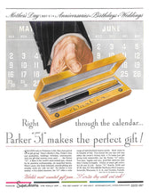Load image into Gallery viewer, Parker 51 Aerometric, G/F Cap Burgundy barrel