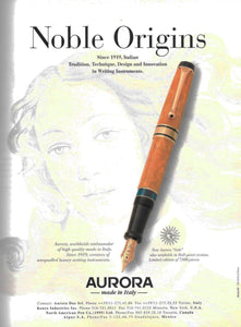 Aurora Optima Sole LE Fountain Pen - Yellow Auroloide,