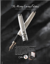 Load image into Gallery viewer, Colibri Mickey Mouse Fountain Pen, LE Sterling Silver