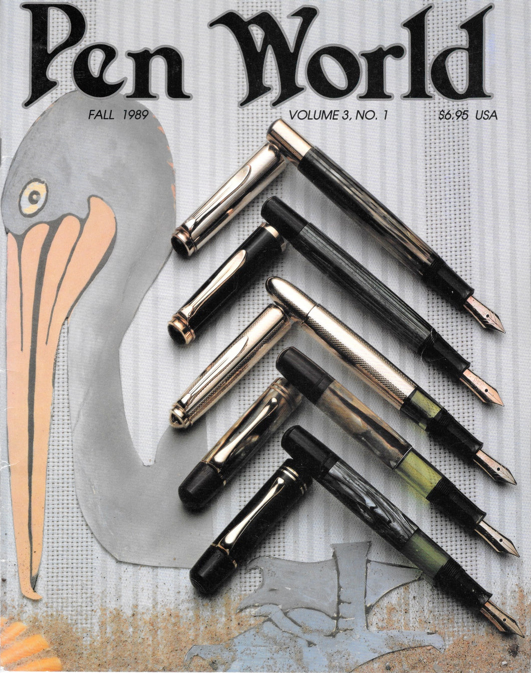Pen World, Back Issues. Fall. 1989 Vol.3.No.1