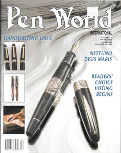 Pen World, Back Issues, 2002-03 Vol.16, No.3
