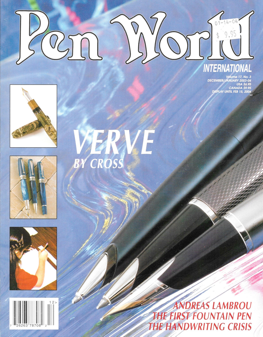 Pen World, Back Issues, 2003-04 Vol.17, No.3