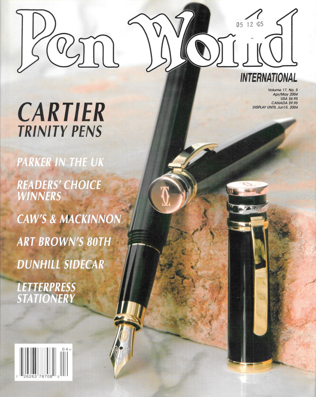 Pen World, Back Issues, 2004 Vol.17, No.5