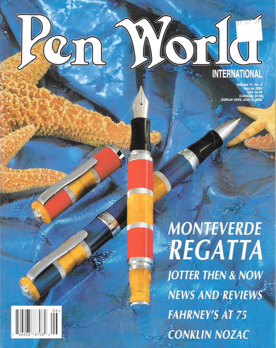 Pen World, Back Issues, 2004 Vol.17, No.6