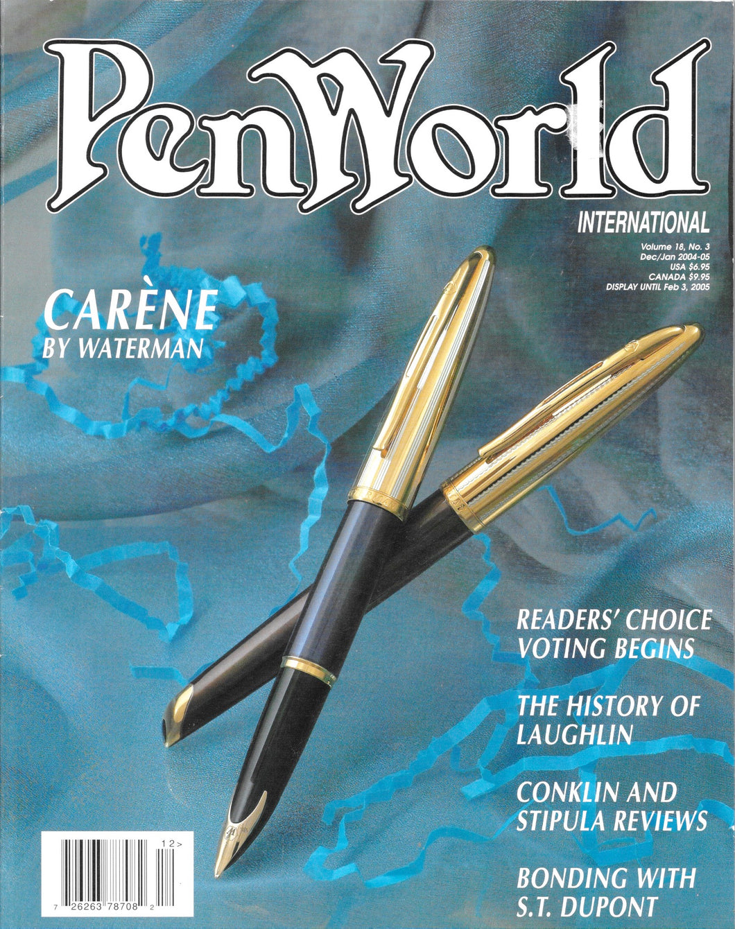 Pen World, Back Issues, 2004 - 05 Vol. 18, No.3