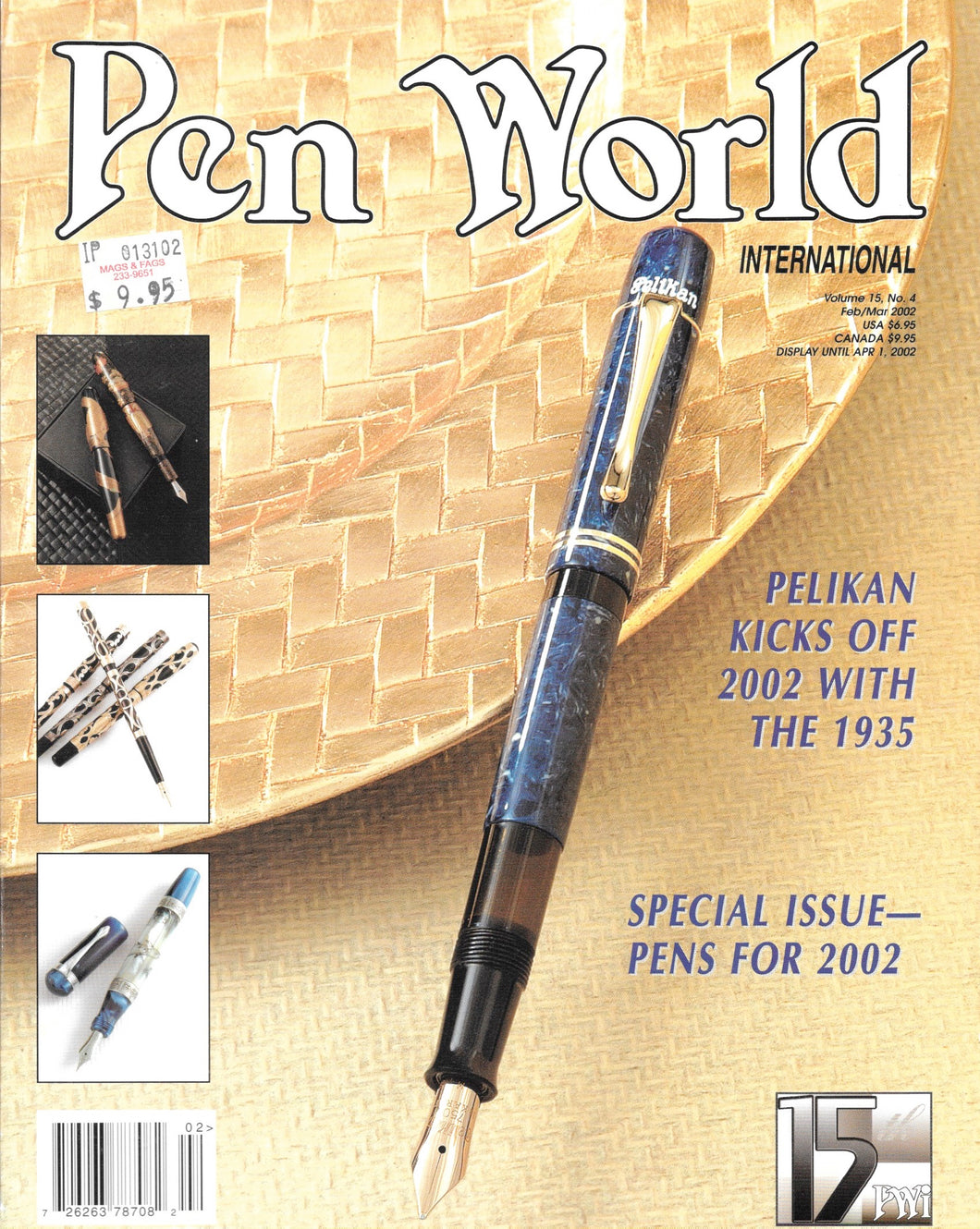 Pen World, Back Issues, 2002 Vol.15, No.4