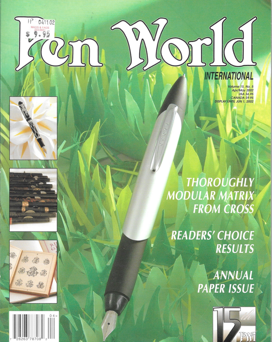 Pen World, Back Issues 2002 Vol.15, No.5
