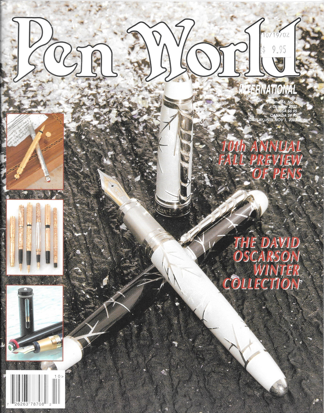 Pen World, Back Issues, 2002 Vol.16, No.1
