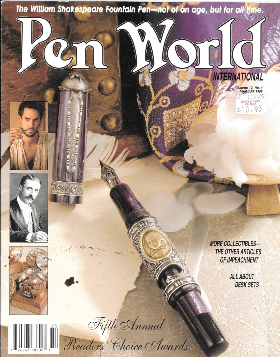 Pen World, Back Issues. Mar./Apr. 1999 Vol.12 No.4