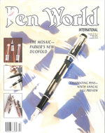 Pen World, Back Issues.2001 Vol.15, No.1