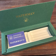 Waterman single, Cardboard Pen Box 1990's