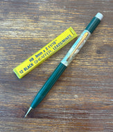Sheaffer Utility Pencil, Pearl Marble cap  & Green barrel-0.9mm lead