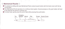Load image into Gallery viewer, Mechanical pencil 0.5mm lead