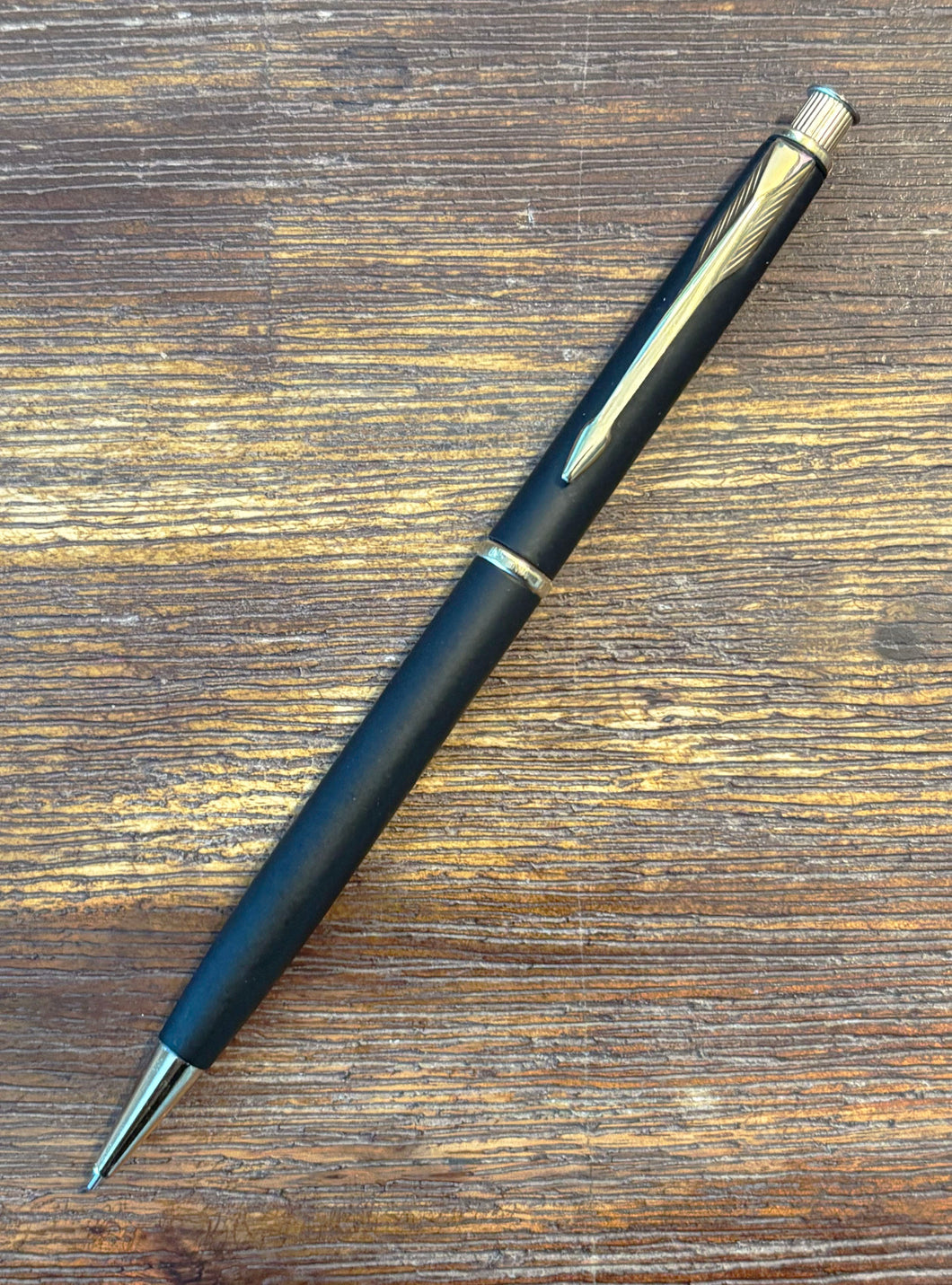 Parker Insignia Black Matte G/E Trim Mechanical Pencil