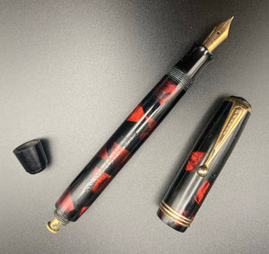 Parker Challenger Deluxe, Red Pearl Celluloid