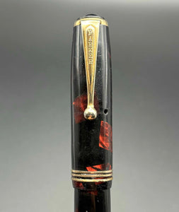 Parker Challenger Deluxe, Red Pearl Celluloid